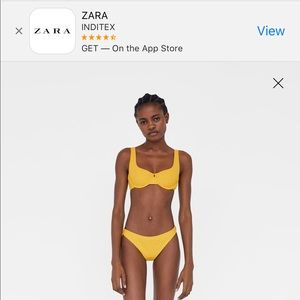 Yellow Zara Bikini!! New with tags! 👙☀️